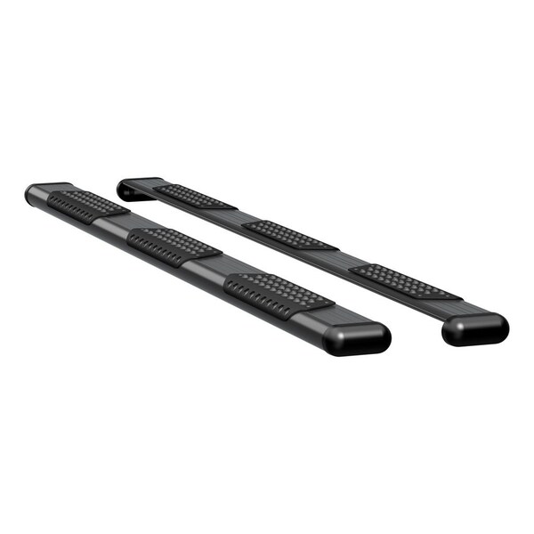 Luverne Truck Equipment O-MEGA II 6IN OVAL STEPS BLACK TEXTURED POWDER COAT 584098-571729 - main